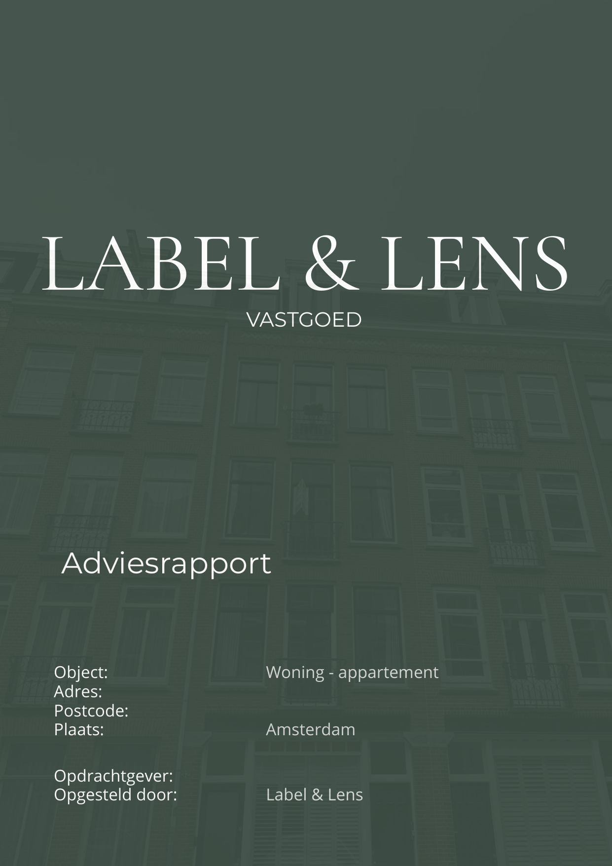Voorbeeldrapport adviesrapport – Label & Lens