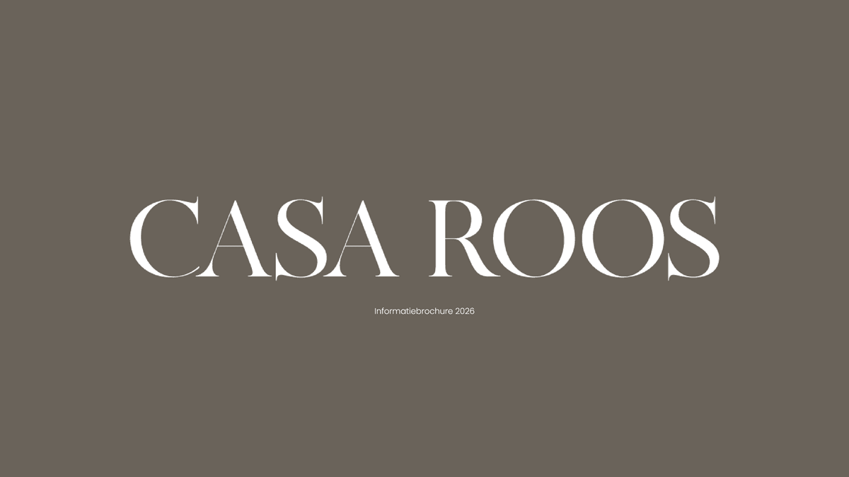 Voorbeeld woningbrochure door Casa Roos Vastgoedstyling Amsterdam