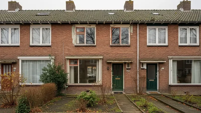 Oudere Nederlandse rijtjeswoning