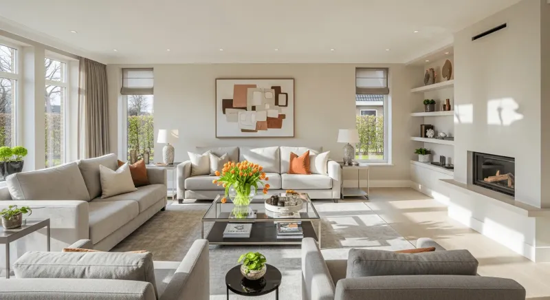 Stijlvol ingericht interieur – woningpresentatie Amsterdam